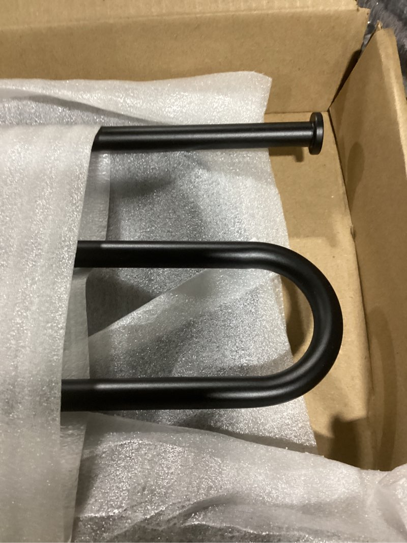 Towel Holder Stand, Stainless Steel Hand Towel Holder Rack for Bathroom Countertop, S-Shape Free Sta