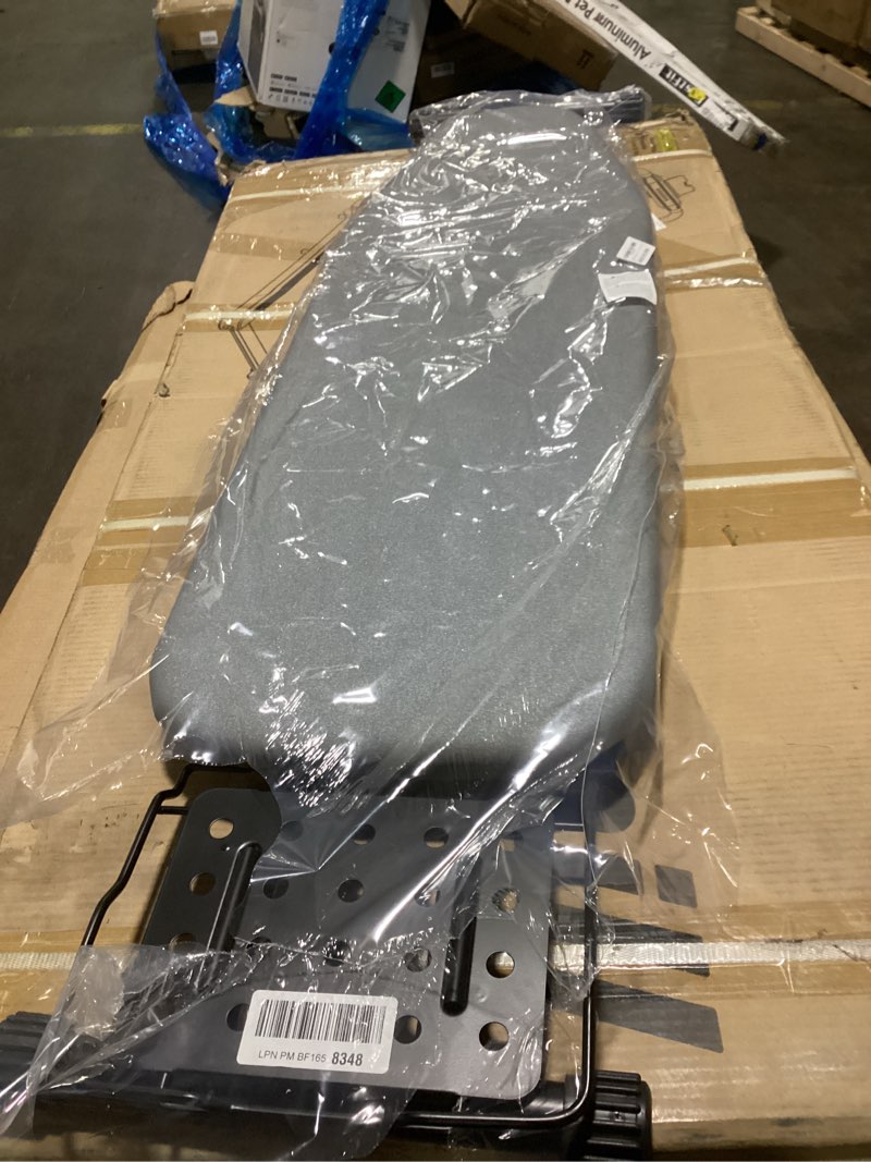 Condition photo showing Good Condition for Deluxe Ironing Board with Heat Resistant Cover and Thicken Felt Pad, Heavy Sturdy Legs,Full Size Hanger Iron Board,Foldable (L-Grey)