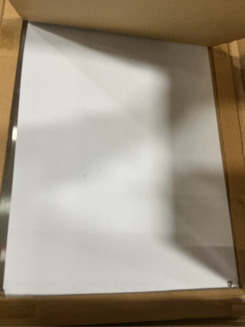 Condition photo showing Good Condition for 12" By 30" Stainless Steel Stove Backsplash, Reversible Ultra Flat Splatter Guard Range Hood Backsplash, Easy Clean Wall Shield Magnetic Metal Panel Silver-Magnetic 12"-1Pack