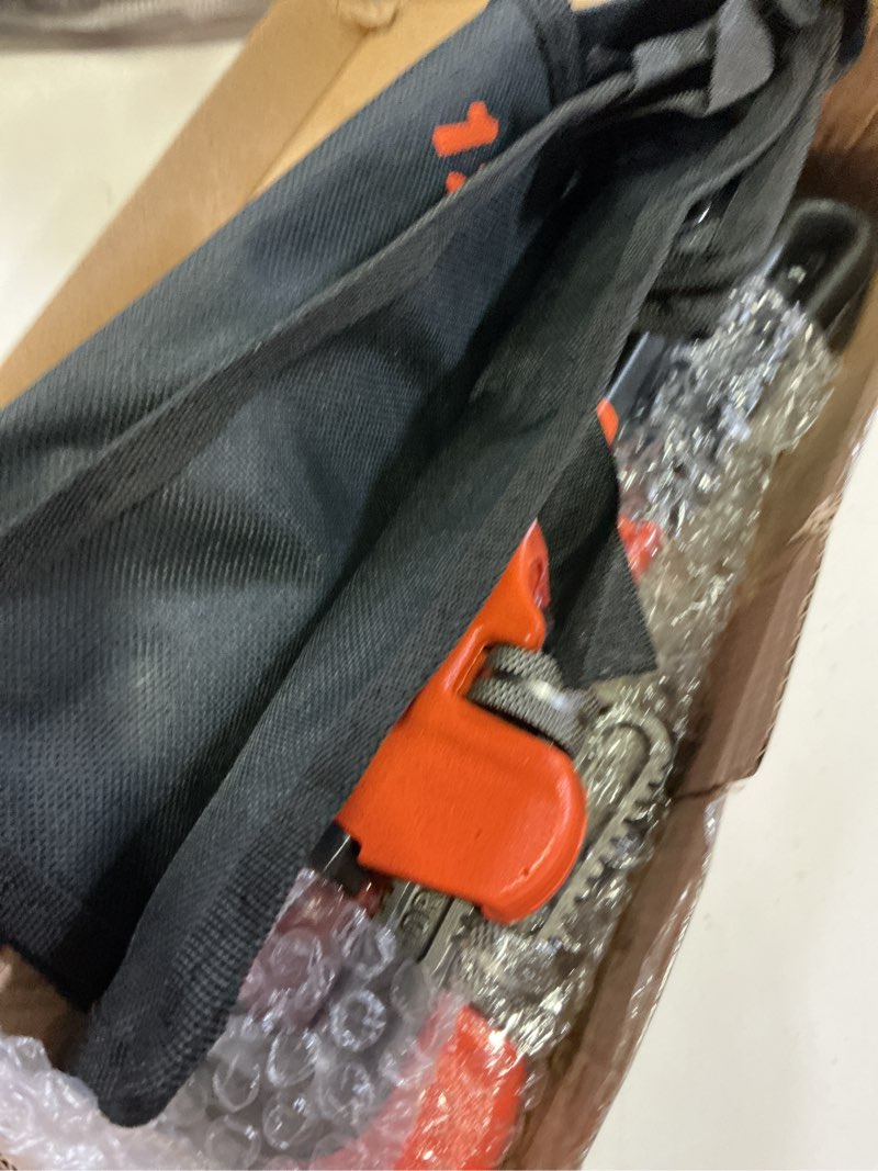 Condition photo showing Good Condition for horusdy 4 pack heavy duty pipe wrench set, adjustable 8" 10" 12" 14" soft grip plumbing wrench set with storage bag 4 pieces