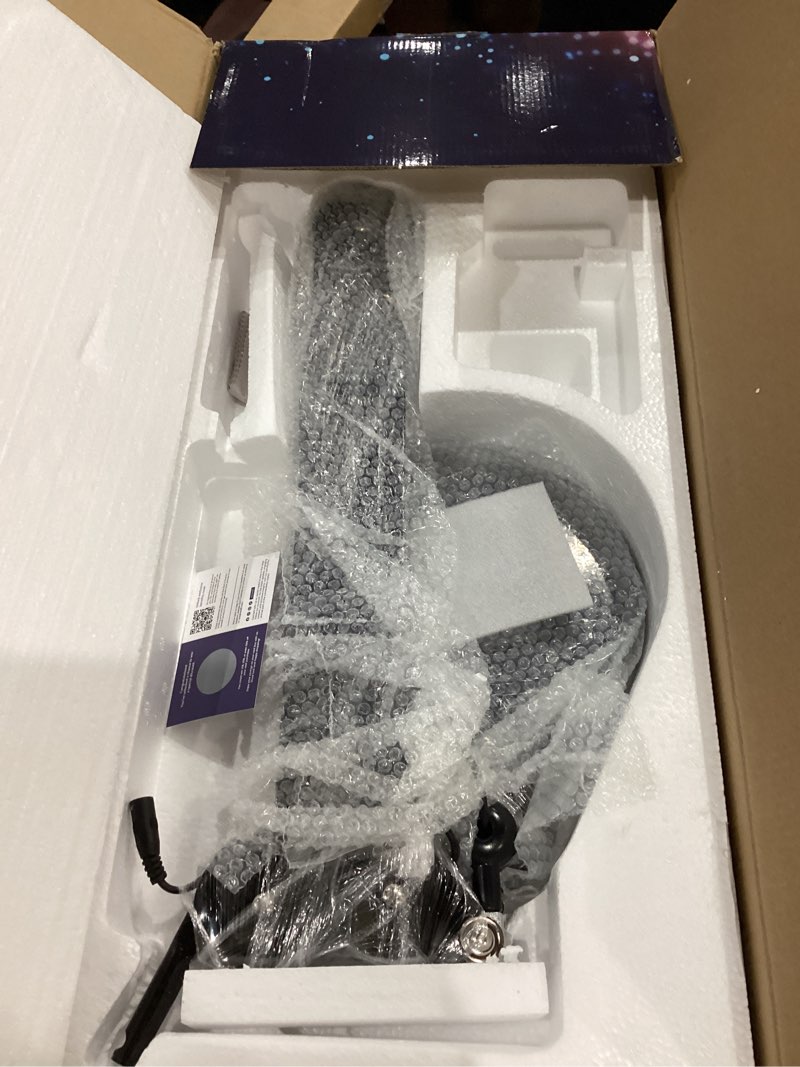 Condition photo showing As Is for Neatfi LED Magnifying Floor Lamp 1,200 Lumens – 5” Bifocal Glass Lens, Dual Magnification 2.25X + 6X, Dimmable Task Light | Adjustable Arm, Rolling Base | Reading, Crafting & Sewing (5 Inches, Black) 5 Inches Black