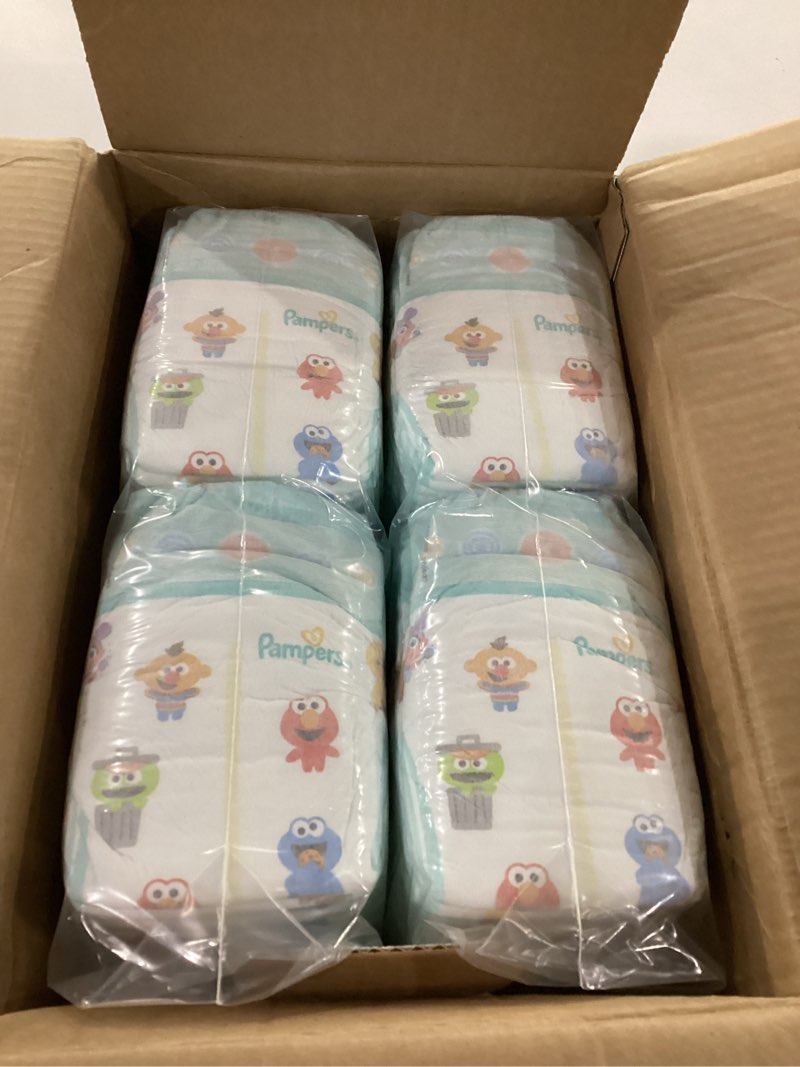 Condition photo showing Good Condition for pampers diapers - baby dry - size 1, 120 count, absorbent disposable infant diaper (packaging may vary) size 1 120