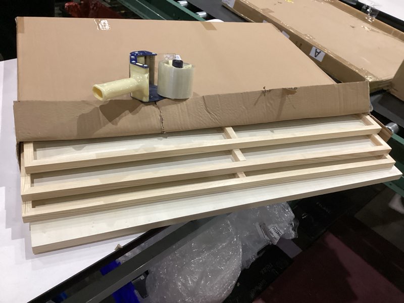 Condition photo showing Good Condition for aodaer 4 pack wood panels 24 x 36 inch wooden panels canvas unfinished craft wood boards panels for art crafts acrylic and oil painting pouring diy projects 4 24 x 36 inch