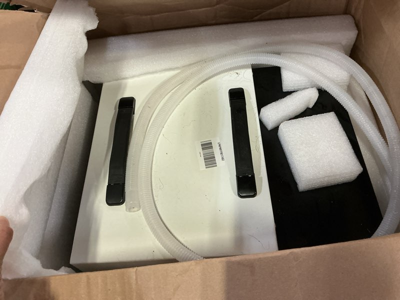 Condition photo showing As Is for waykar 70 pint energy star crawl space dehumidifier with drain hose, commercial dehumidifier for basements and home, for spaces up to 5000 square feet, smart humidity control - 5-year quality coverage 70 pints 5000 sq. ft