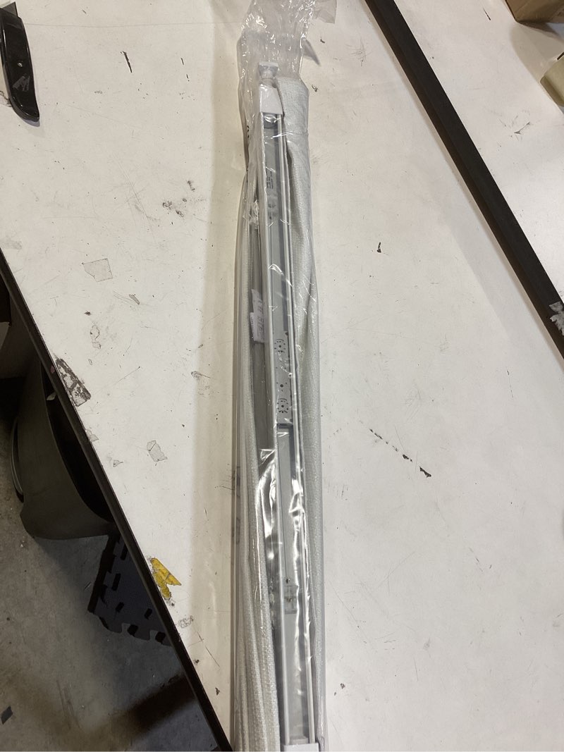 Condition photo showing New/Like New for no tools no drill cordless roman shades for indoor windows 100% blackout, for window size 33" w × 48" h white white 33" w × 48" h