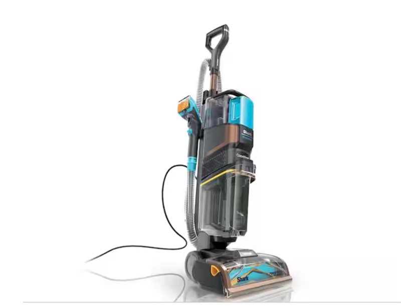 carpetxpert hairpro pet with stainstriker, corded deep rug and upholstery upright carpet cleaner in metallics