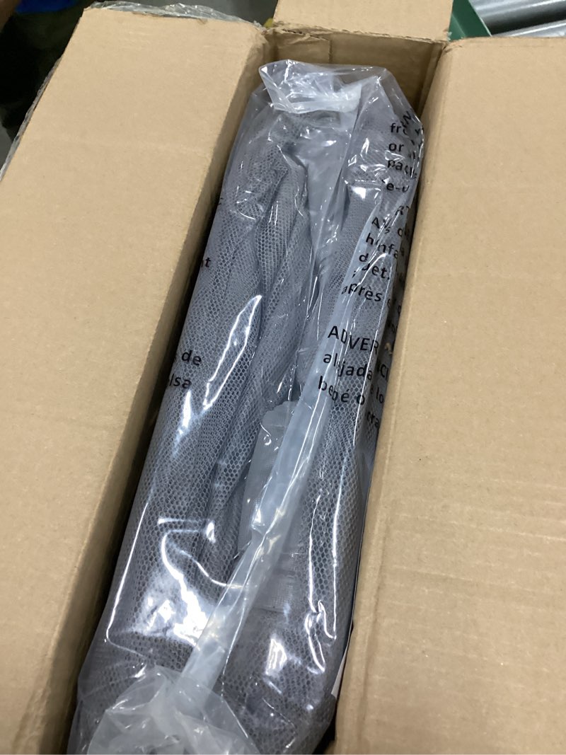 Condition photo showing New/Like New for aoodor universal 10x12 ft gazebo mosquito netting, replacement 4-panel sidewalls with double zippers for patio, backyard, deck, and lawn (netting only, gray) 10x12ft/plus gray
