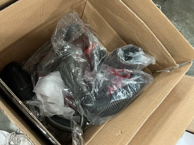 Condition photo showing As Is for Shark NV752 Rotator Powered Lift-Away TruePet Upright Vacuum with HEPA Filter, Large Dust Cup Capacity, LED Headlights, Upholstery Tool, Perfect Pet Power Brush & Crevice Tool, Bordeaux