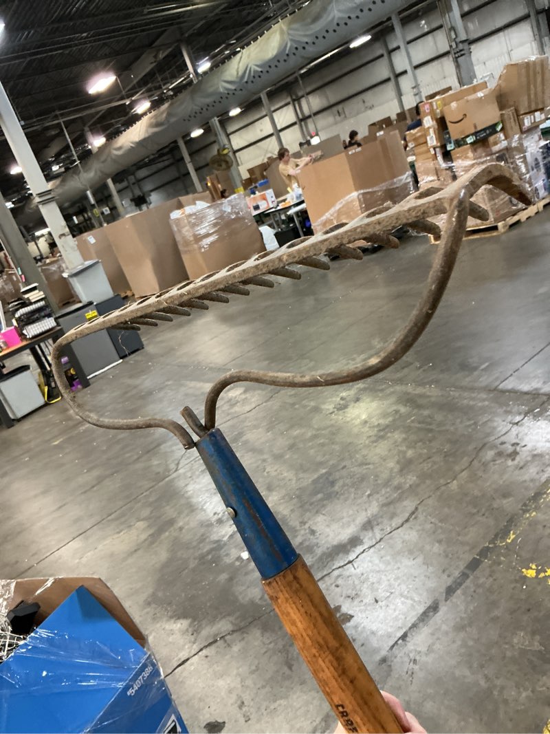 Condition photo showing As Is for craftsman 15-in lawn rake