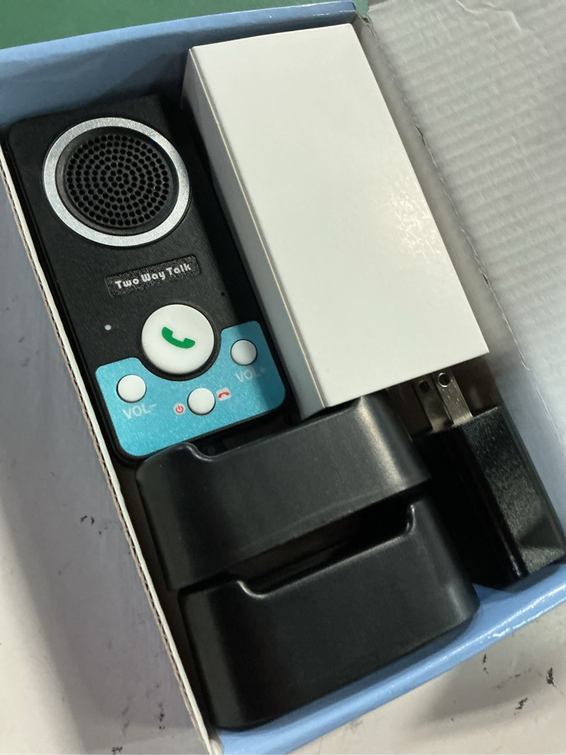Condition photo showing Good Condition for intercoms wireless for home, 2 way audio hands-free long range wireless intercom system, 4 ringtones 8 volume levels, up to 10 days standby intercom syetem for house, office, classroom, black
