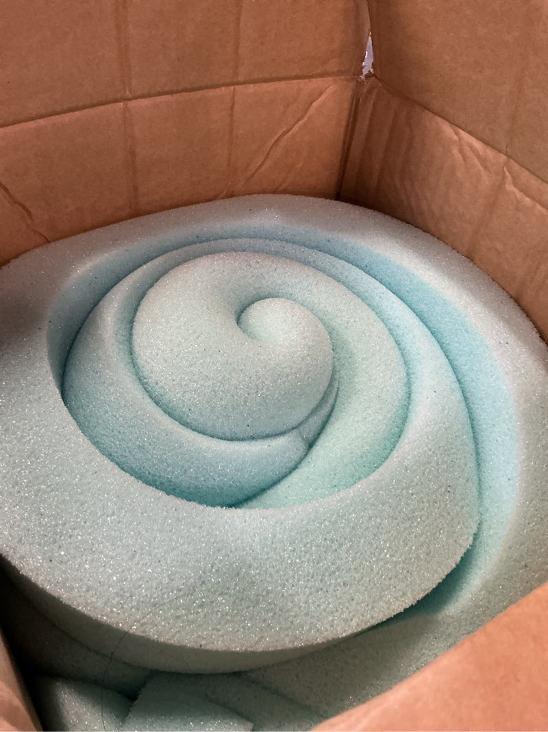 Condition photo showing Good Condition for homrelexa cooling mattress topper queen size 2 inch, cooling gel & bamboo charcoal memory foam mattress topper for back pain relief, firm dual-layer foam bed pad with removable cover queen 2"-cooling