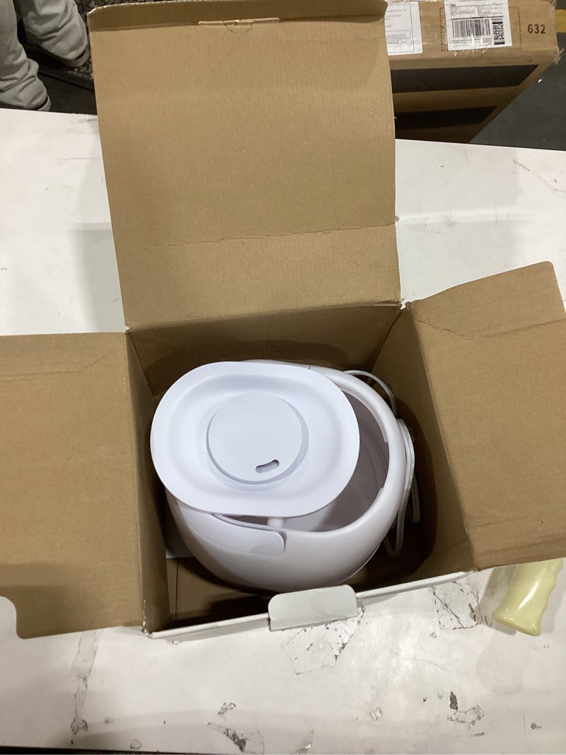 Condition photo showing As Is for Frida Baby 3-in-1 Cool Mist Humidifier for Large Rooms, Top Fill Humidifier for Bedroom, Allergy Relief, 60 Hour Runtime + Nightlight, Auto Shut-Off, Quiet, Carry Handle, Essential Oil Diffuser