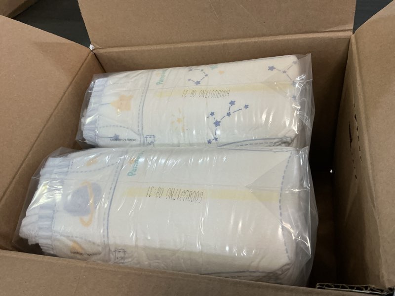 Condition photo showing New/Like New for Pampers ZZZ Overnight Diapers, Size 5 (27+ lbs), 50 Count, Nighttime Protection Disposable Baby Diaper, Night Time Leak and Skin Protection Size 5 50
