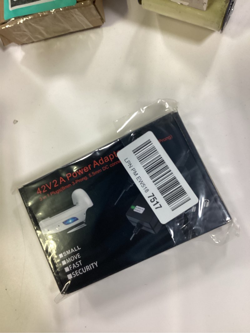 Condition photo showing New/Like New for EVAPLUS SGS Certified 42V 2A Fast Charger with 3 Types of Connectors | for 36V Lithium Batteries- Compatible with Pocket Mod, Sports Mod, Electric Scooters