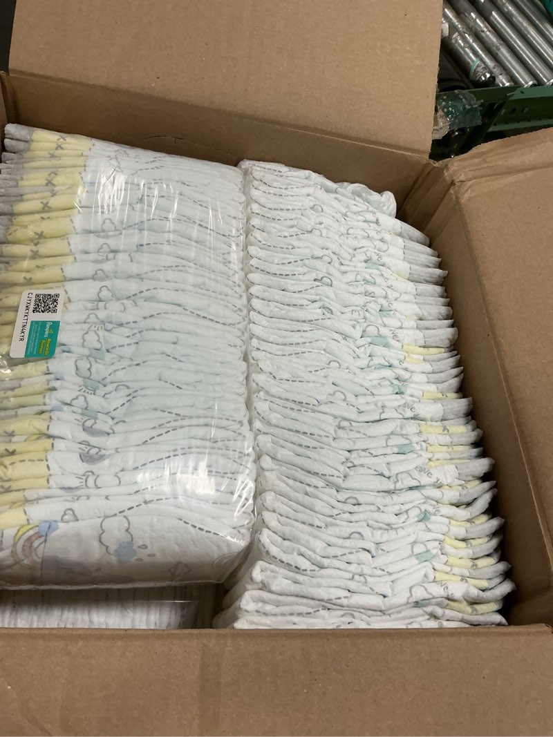 Condition photo showing As Is for Pampers Swaddlers Diapers, Size 1 (8-14 lbs), 198 Count, Absorbent, Keeps Baby Dry and Comfortable, Skin Safe Disposable Baby Diaper (Packaging May Vary) Size 1 198