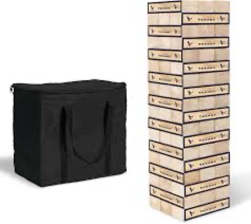 Wild Sports NFL XL Stackers – Stacks Over 5 ft. High – Direct Print HD Team Graphics Won't Peel or F