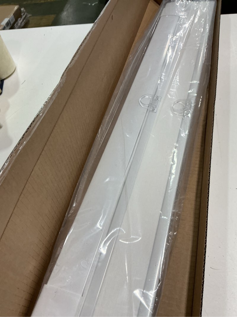 Condition photo showing New/Like New for LazBlinds No Tools No Drill Cordless Cellular Shades, Top Down Bottom Up (TDBU) Honeycomb Shades for Home, Light Filtering Thermal Insulation Blinds for Windows, 20" W x 48" H, White Light Filtering - White 20" W x 48" H