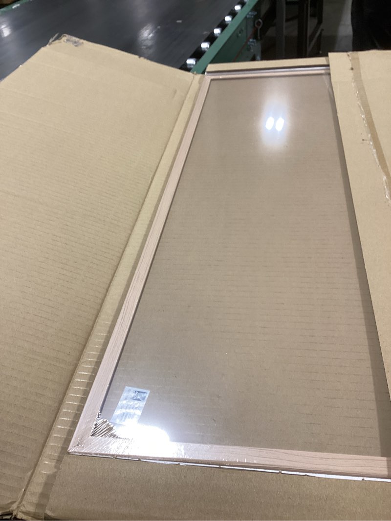 Condition photo showing New/Like New for Quartet Cork Board Bulletin Board, 23" x 35" Framed Corkboard, Oak Frame, Decorative Hanging Pin Board, Perfect for Office & Home Decor, Home School Message Board or Vision Board (35-380352)