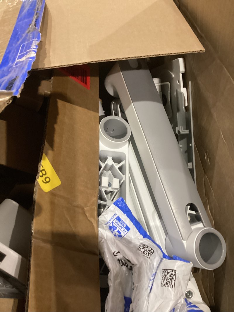 Condition photo showing Good Condition for Item similar))))))monTEK Sleek Aluminum Monitor Arm for 17–57” Ultrawide Screens up to 59.4 lbs, USB 3.0 A/C, Heavy Duty Dual Monitor Arm Desk Mount, Pneumatic Lift, Quick-Release Plate, Clamp/Grommet, max VESA 100x100