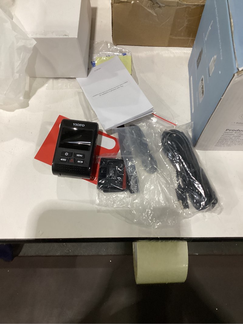 Condition photo showing Good Condition for VIOFO A119 V3 2K Dash Cam 2560x1440P Quad HD+ Car Dash Camera, Ultra Clear Night Vision, 140-Degree Wide Angle, GPS Included, Buffered Parking Mode, True HDR, Motion Detection (Renewed)