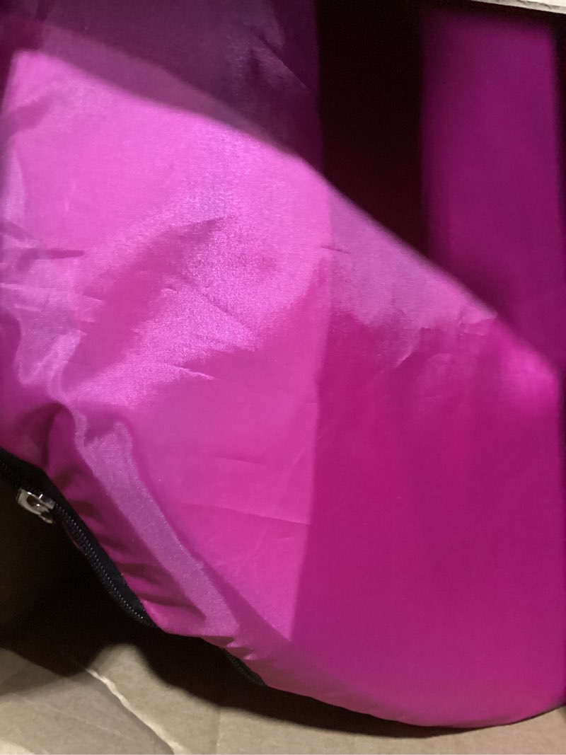 Condition photo showing Good Condition for wakeman pop up changing tent, 3.3 x 3.3 x 6.2ft, camping shower tent for portable toilet stall or dressing room with carry bag for camping, beach, or tailgate, polyester pink