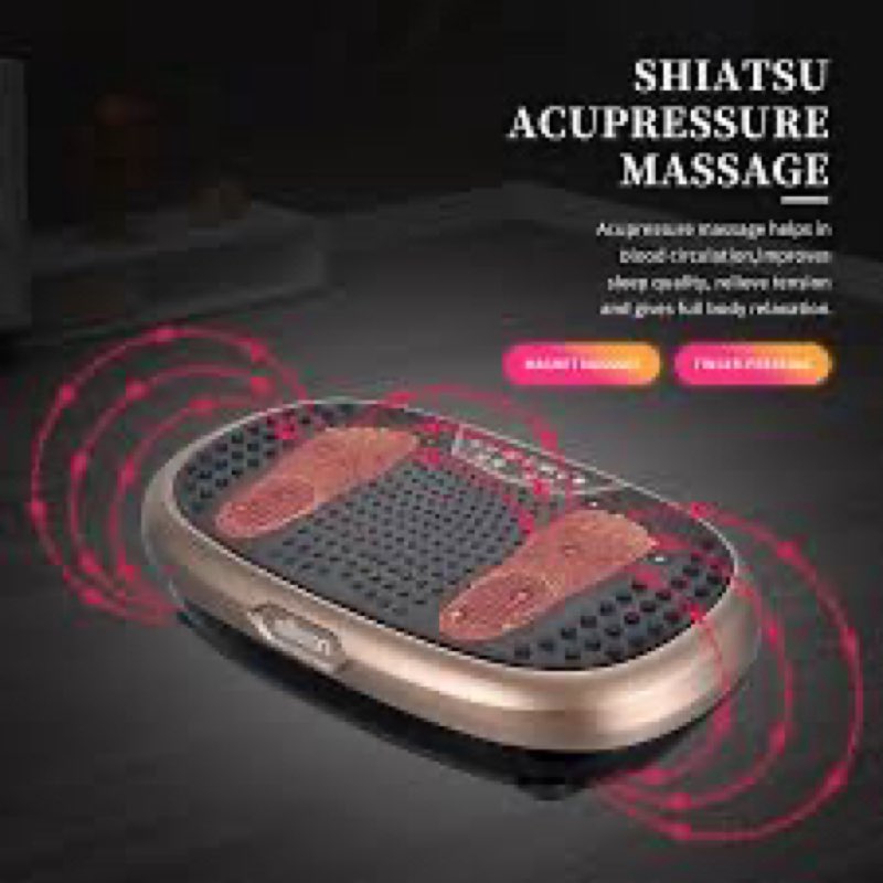 EILISON FitMaxx 3D XL Vibration Plate Exercise Machine - Whole Body Workout Vibration Platform w/Loo