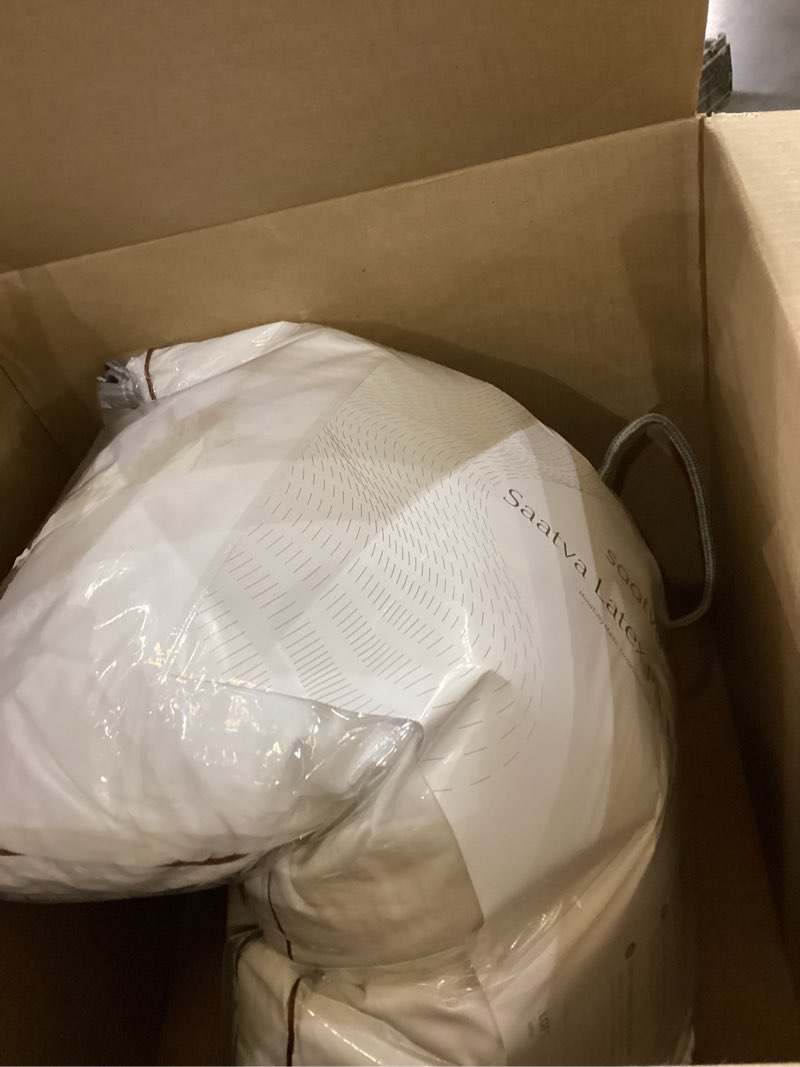 Condition photo showing As Is for Saatva Latex Pillow