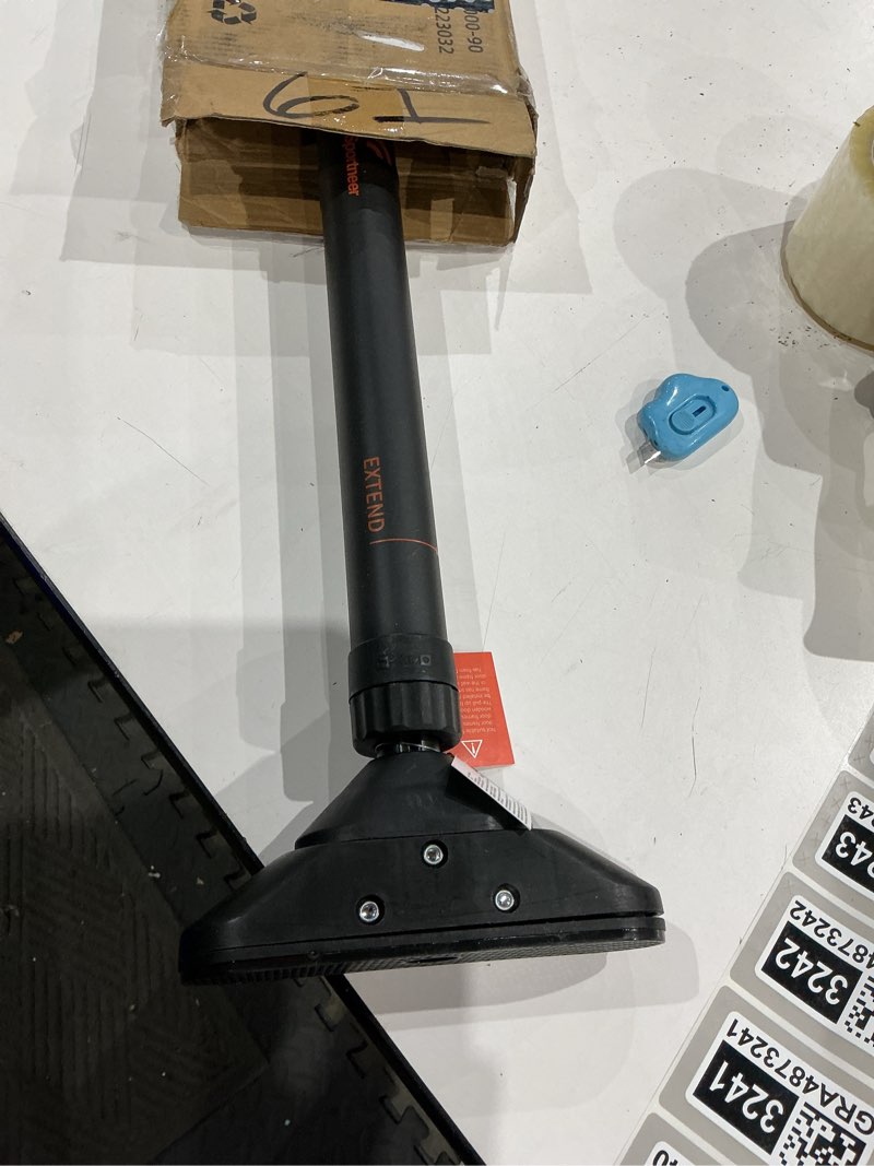 Condition photo showing As Is for sportneer pull up bar: strength training chin up bar no screws - adjustable 29.5''-37''(75-94cm) width locking mechanism pull up bar for doorway - max load 440lbs for home gym upper body workout, non-slip