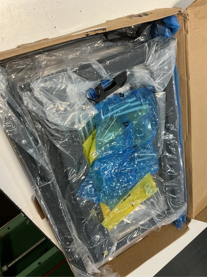 Condition photo showing Good Condition for mounting dream tv mount fixed for most 42-84 inch flat screen tvs, ul listed tv wall mount bracket up to vesa 600 x 400mm and 132 lbs - fits 16"/18"/24" studs - low profile and space saving md2163-k