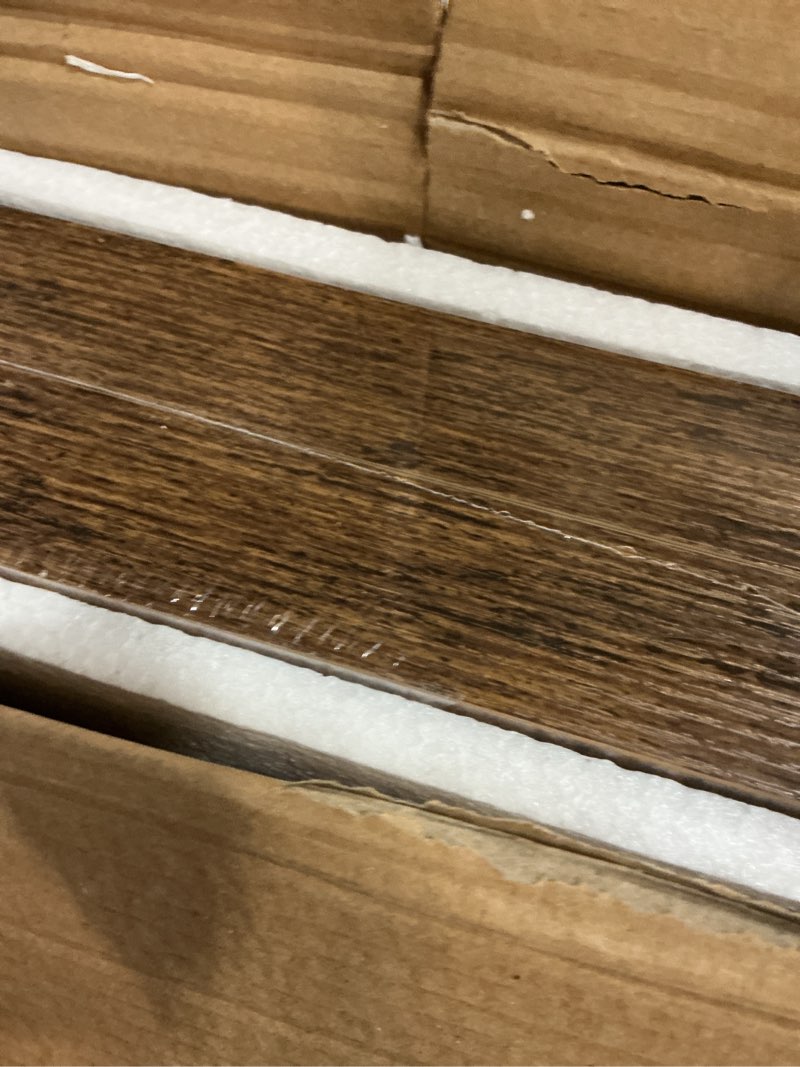 Condition photo showing New/Like New for QEEIG Floating Shelves for Wall 47.2" Extra Long - Wall Shelf Bathroom Kitchen Living Room Bedroom Farmhouse Home Decor Display Bookshelf Large 47.2 x 9.3 inch Set of 2, Rustic Brown (008-120BN) 47.2" A. Brown