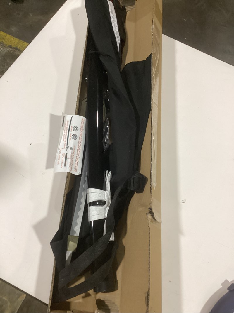 Condition photo showing Good Condition for Yuta Okkotsu Sword Replica, Anime Cosplay Prop with Free Sword Display Stand & Carry Bag, Plastic Katana for Collection & Role Play