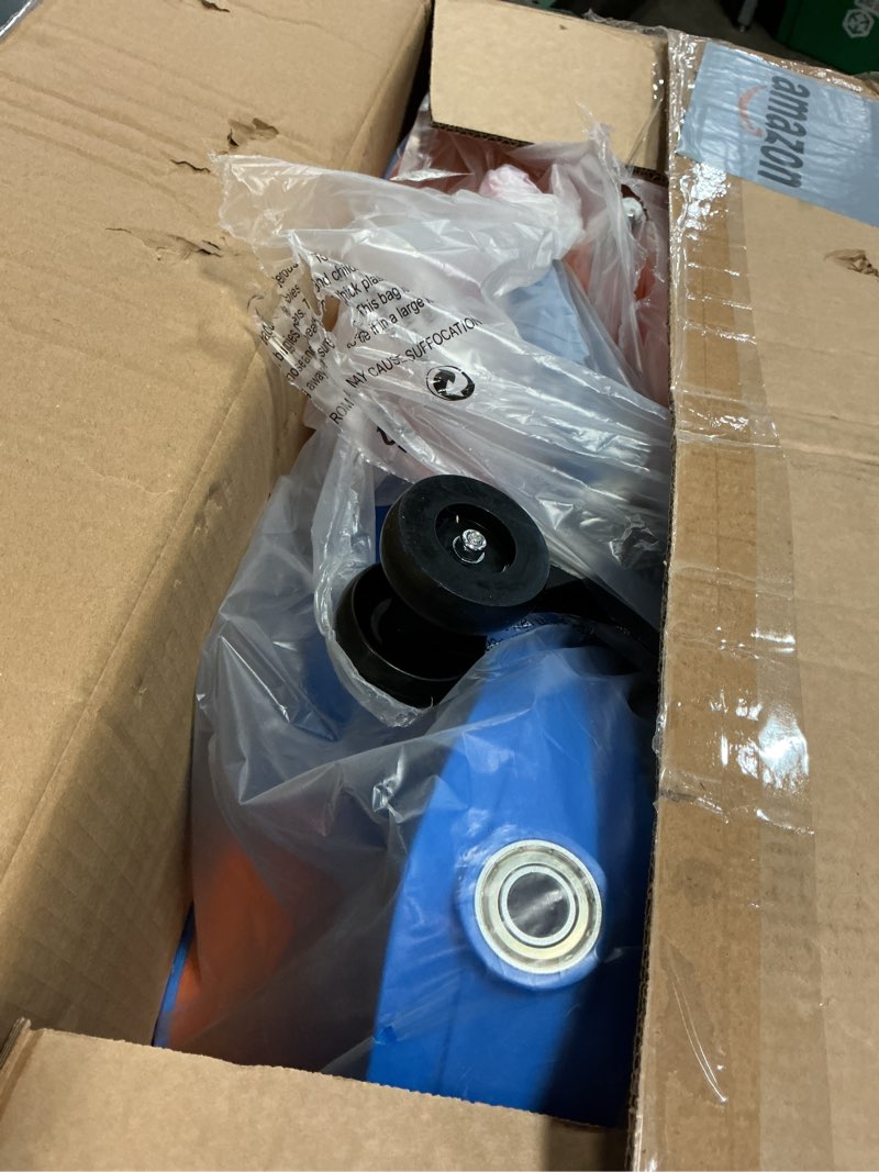 Condition photo showing Good Condition for wiggle car - ride on toy for ages 3 and up - toddler ride on toys with no batteries, gears, or pedals just twist, wiggle, and go by lil’ rider (blue and orange)