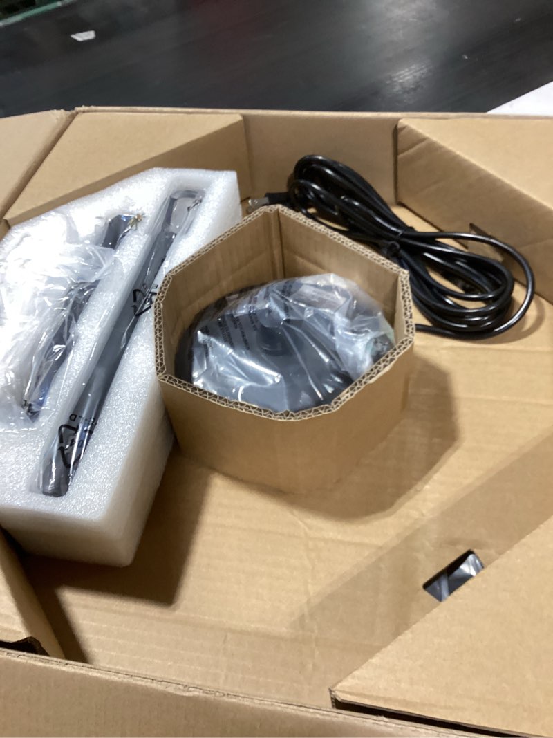 Condition photo showing New/Like New for outdoor ceiling fans for patios, 20 inch waterproof plug in ceiling fan with light, boho rattan caged gazebo fan with remote and app control, 3cct, 6 speed reversible motor for pergola, porch oval wicker