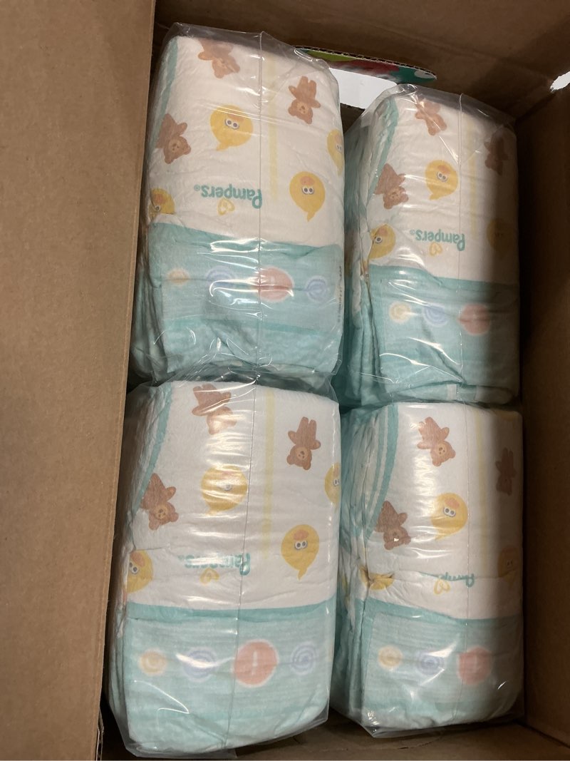 Condition photo showing New/Like New for Pampers Diapers - Baby Dry - Size 1, 120 Count, Absorbent Disposable Infant Diaper (Packaging May Vary) Size 1 120