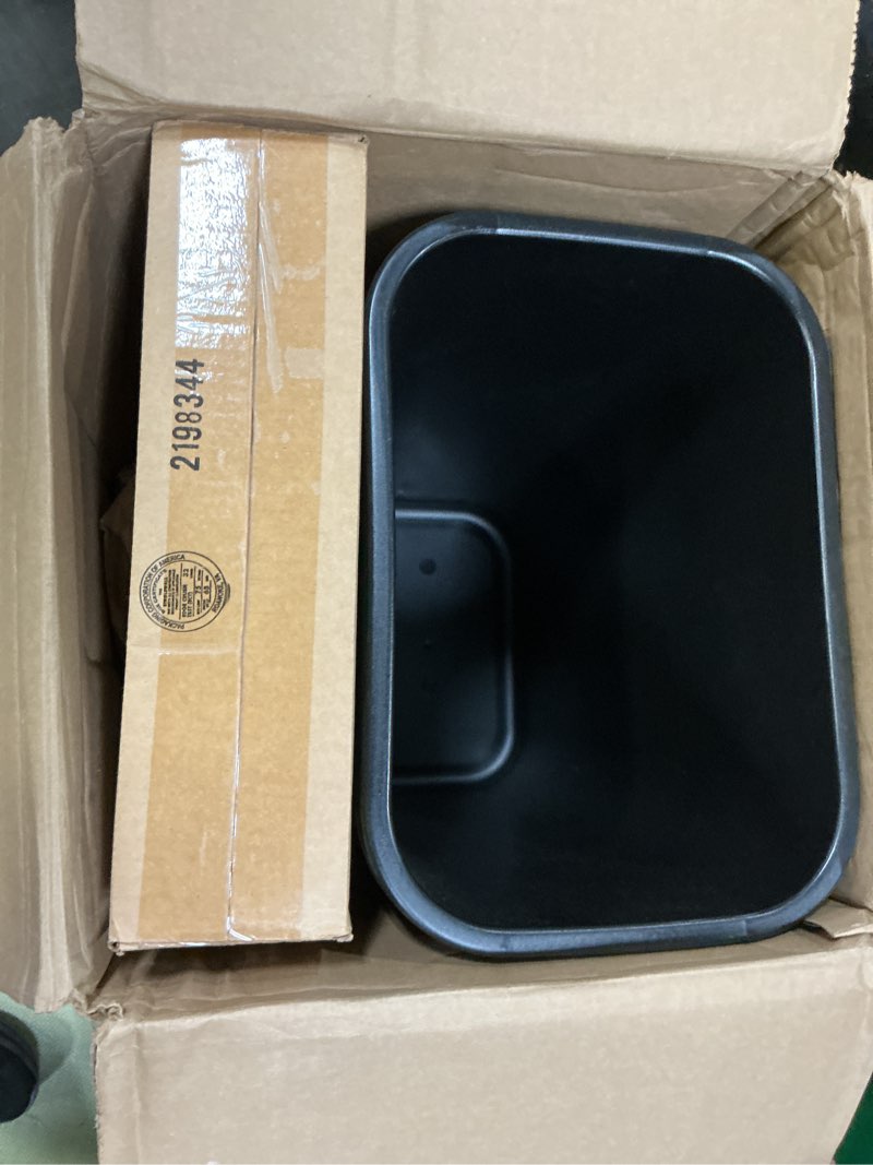 Condition photo showing Good Condition for rubbermaid kitchen cabinet pull-out trash can and recycling bin, 20-gallon, black, under sink trash/ recycling, for home/kitchen/bathroom/office/garage