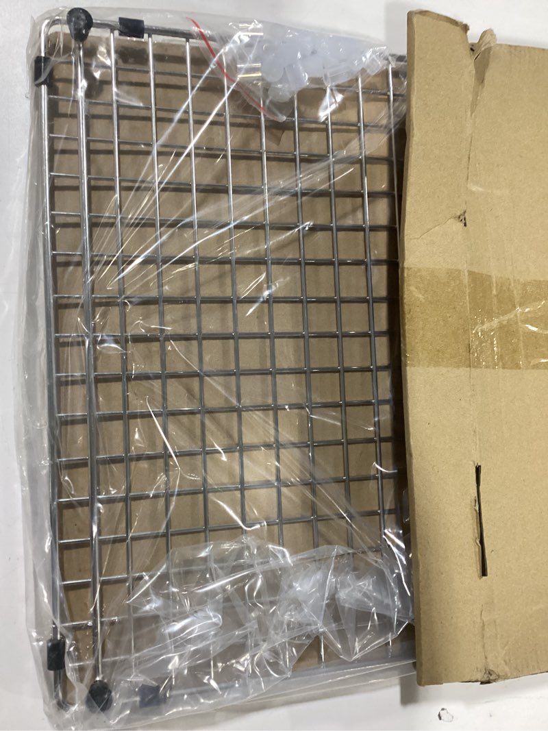 Condition photo showing Good Condition for 27 in. x 14 in. Side Drain Sink Protector with Supersoft Silicone Feet in 304 Grade Stainless Steel