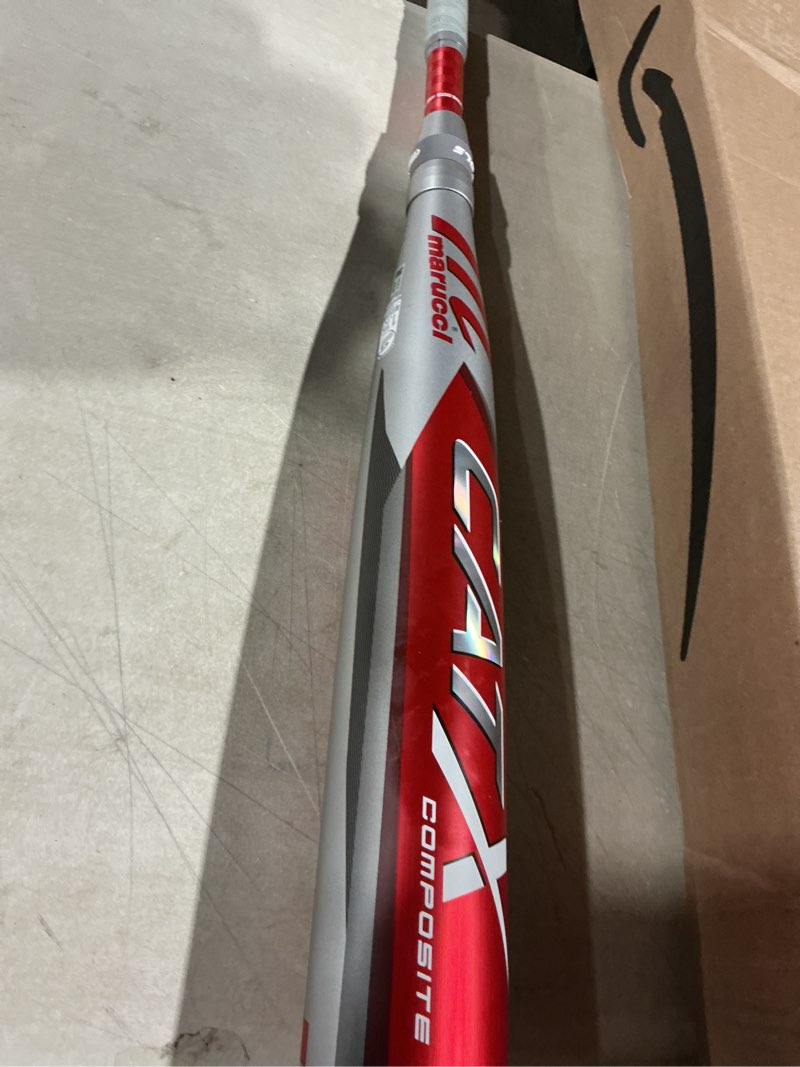 Condition photo showing As Is for 2023 marucci cat x composite bbcor baseball bat-3 31 28