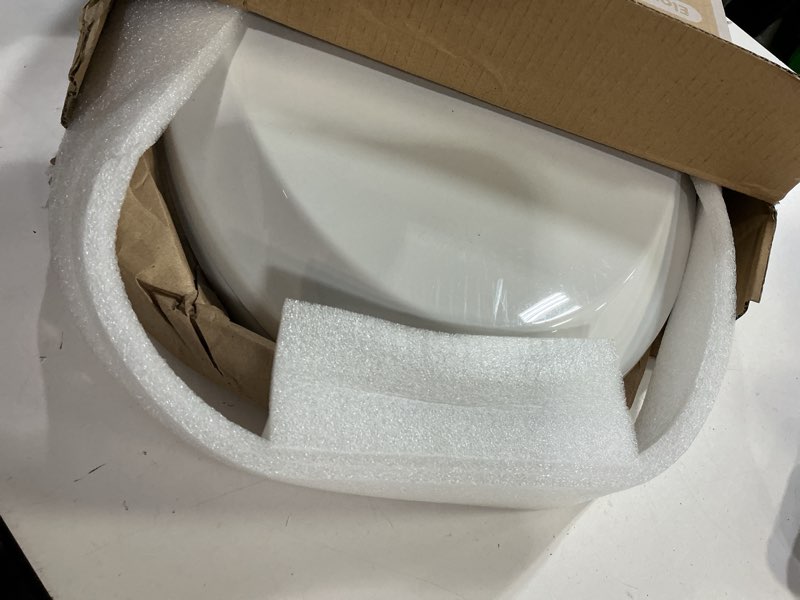 Condition photo showing As Is for quick flip toilet seat with built-in potty & splash guard for toddler training, slow close - jool baby (elongated)