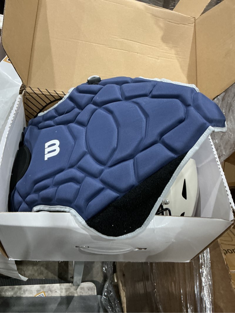 Condition photo showing Good Condition for wilson ez gear 2.0 catcher’s gear kit - navy, large/x-large