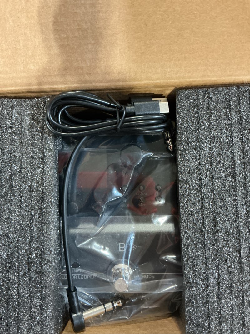 Condition photo showing Good Condition for valeton gp-180 multi-effects guitar processor with hd modeling, 200+ effects, built-in battery, ir & nam support, looper, drum machine, usb audio interface