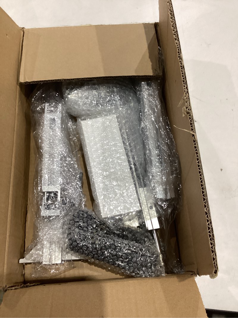 Condition photo showing New/Like New for DIY Cycle Reciprocating Linear Actuator Kit SOFEDY Telescopic Motor DC 24V Stroke 30mm-150mm with Remote Control DC Power Adapter Adjustable Variable Speed 120 RPM with Stand Kit