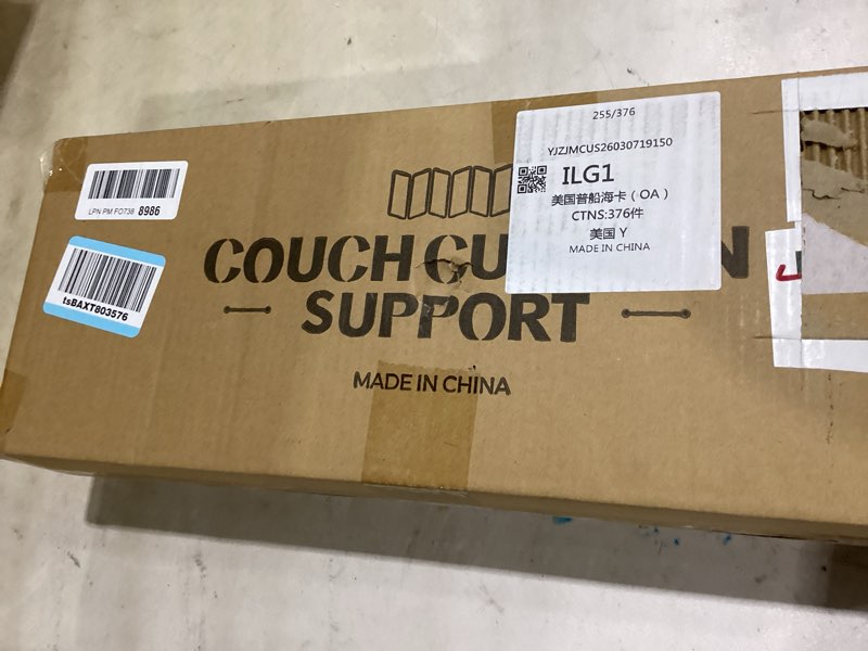 Condition photo showing Good Condition for heavy duty couch cushion support board for sagging sofa, 21.5''x70''sofa, thick reinforced wood boards add strong seat supports, under couch insert with anti-slip dots,grey grey 21.5" x 70" sofa