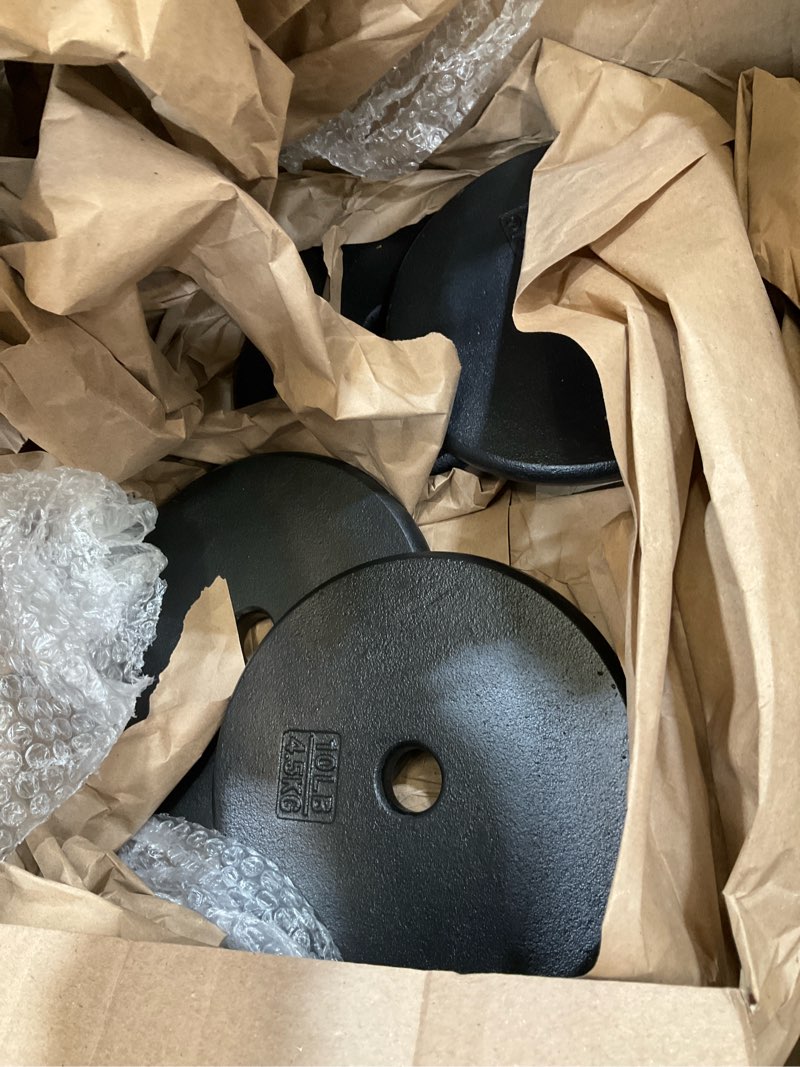 set of 4 10lb plates