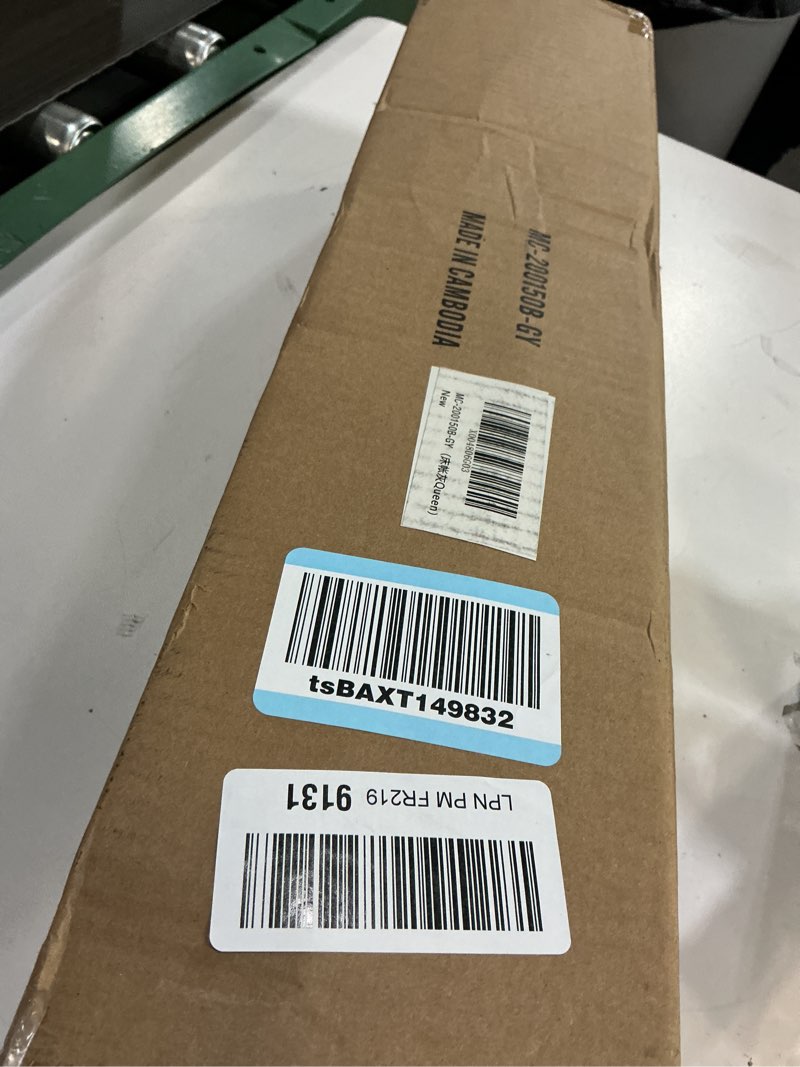 Condition photo showing Good Condition for Bed Tents Canopy Bed–Privacy Dream Tent for Cozy Indoor Sleeping, Light-Reducing,and Breathable, with 4 Doors Floor Tent Bed–Available in Twin, Full, and Queen Sizes Gray QUEEN