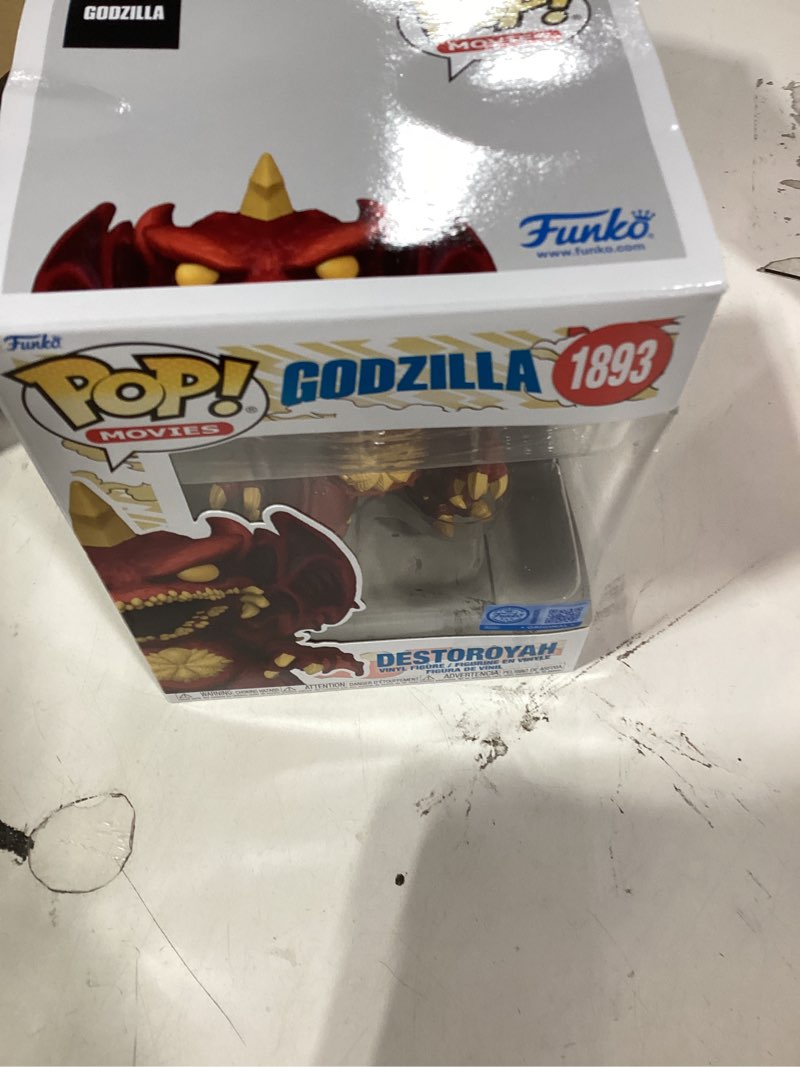 Condition photo showing New/Like New for Funko Pop! Premium: Godzilla - Destoroyah - Retro Futurism Destroyah - Amazon Exclusive - Collectable Vinyl Figure - Gift Idea - Official Merchandise - Toys for Kids & Adults - Movies Fans