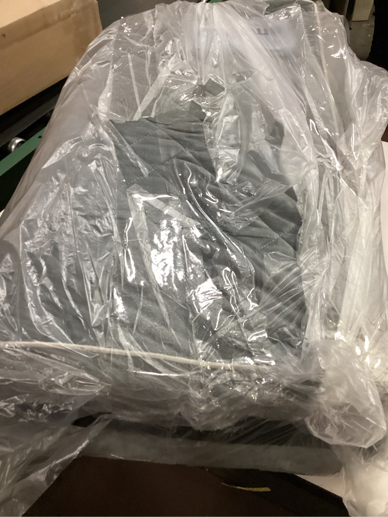 Condition photo showing As Is for WNPETHOME Orthopedic Waterproof Extra Large Dogs Bed with Removable Washable Cover, Multi-Needle Quilting XL Crate Bed for Large Sized Dog, Light Grey Light Grey 42"L x 30"W x 4"Th