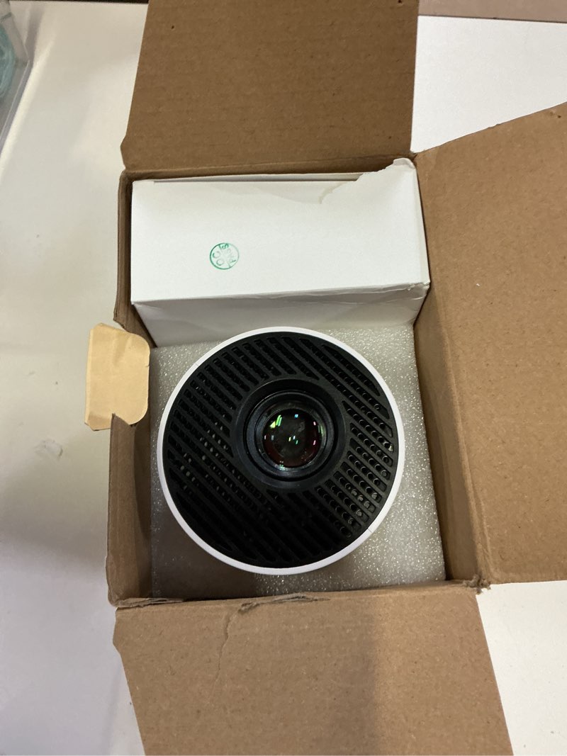 Condition photo showing Good Condition for mini projector with wifi 6 and bluetooth 5.4 support 4k 1080p auto keystone 180° rotatable projector portable compatibile with hdmi/tv stick/memory stick/laptop