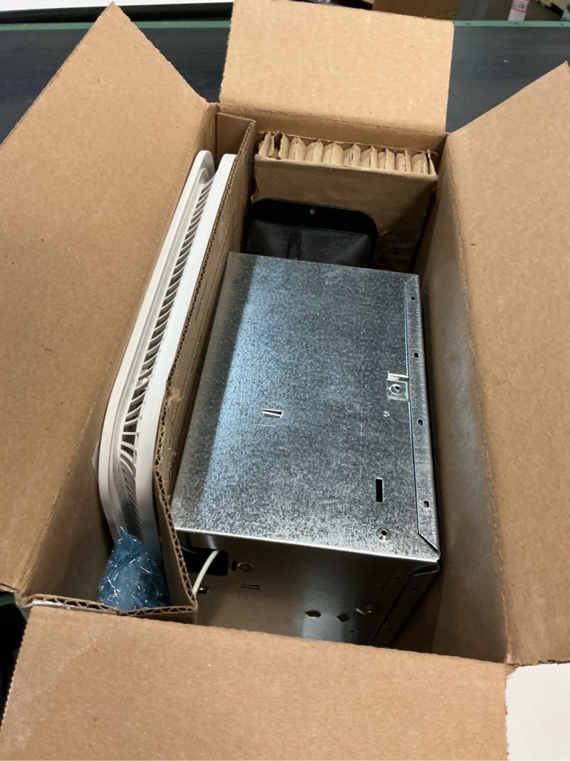 Condition photo showing Good Condition for broan-nutone bathroom exhaust fan – retrofit design replaces existing fan without attic access, quiet 1.0 sones, 110 cfm, powerful ventilation with 4 selectable cct light settings for a modern look cover bath 110 cfm