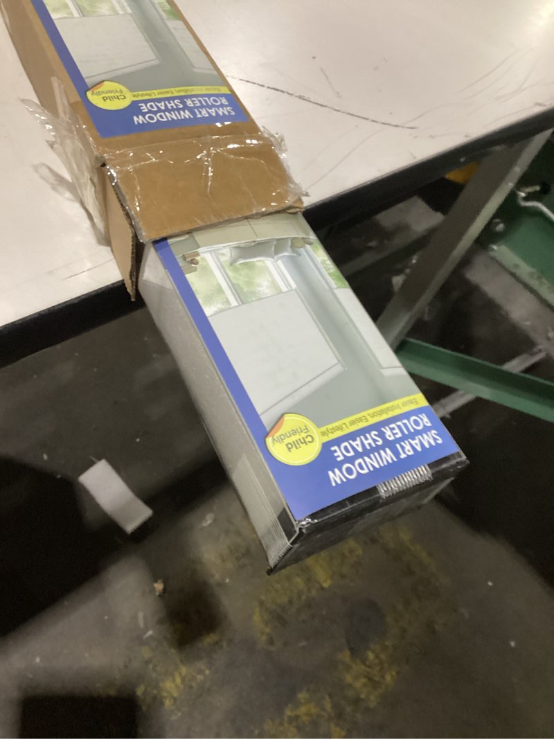 mansnix smart motorized blinds with remote, cordless no-drill automatic roller shades, blackout elec