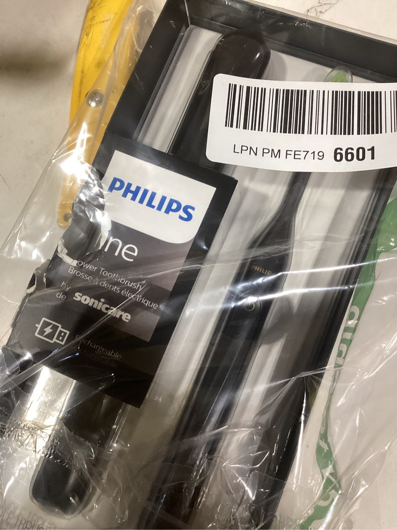 Condition photo showing Good Condition for Philips Sonicare One by Sonicare Rechargeable Toothbrush, Shadow, HY1200/26 1 Count (Pack of 1) New Shadow Black